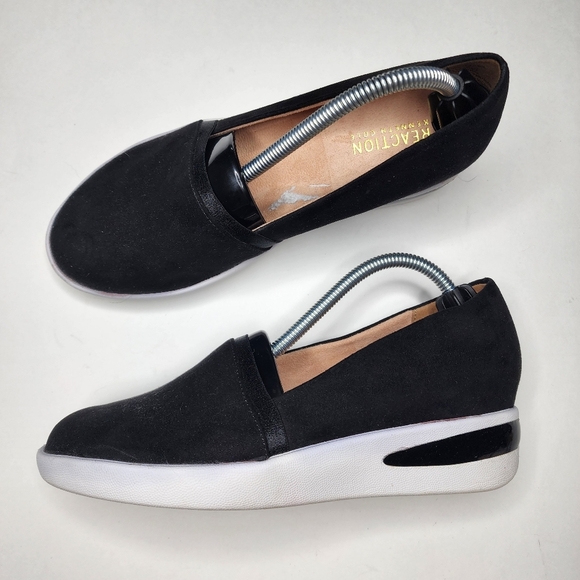 Kenneth Cole Reaction Faye Sneaker Black 6.5 - Picture 3 of 10